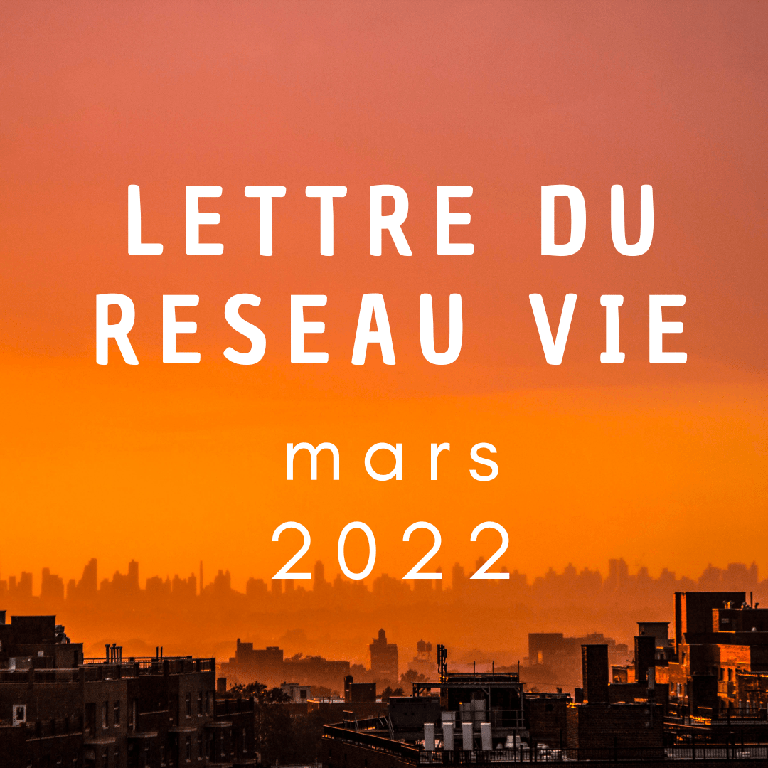 Lettre Réseau Vie mars 2022