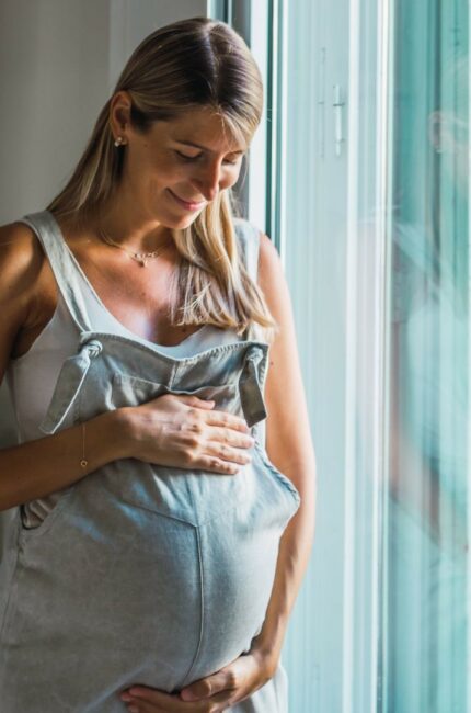 Femme enceinte en difficulté