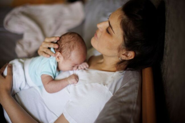 Bébé né par PMA