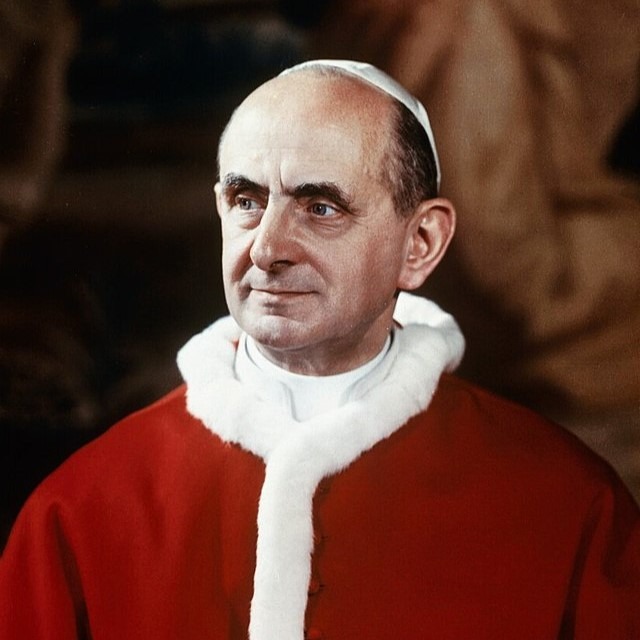 Le pape Paul VI, auteur de Humanæ Vitæ