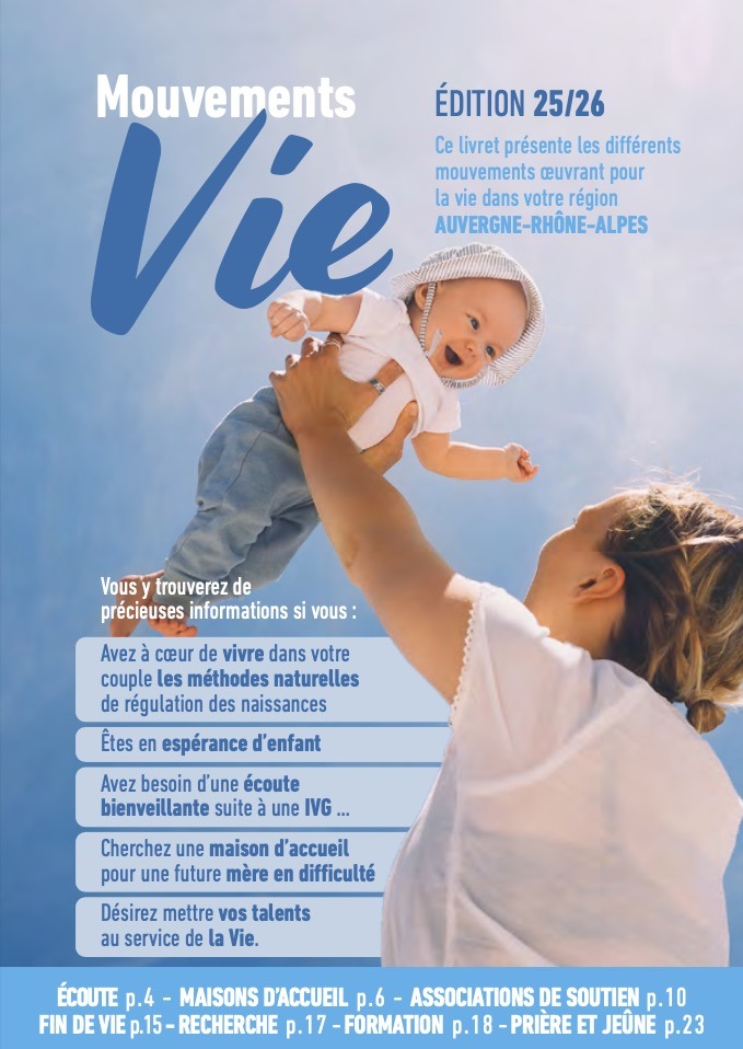 Livret des mouvements vie 2025-2026