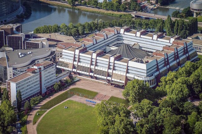 Le Conseil de l'Europe à Strasbourg