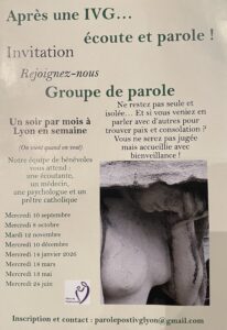 Groupe écoute post IVG Lyon 2025-2026